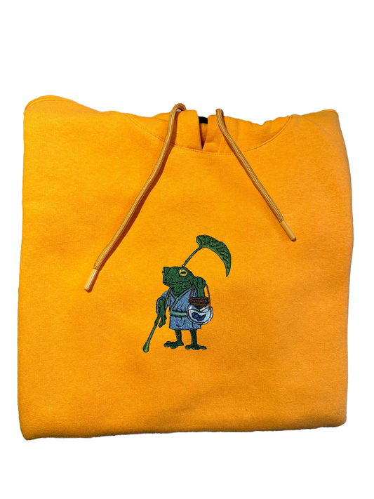 Nakışlı Yeşil Guru Oversize Tişört/Hoodie/Bez Çanta